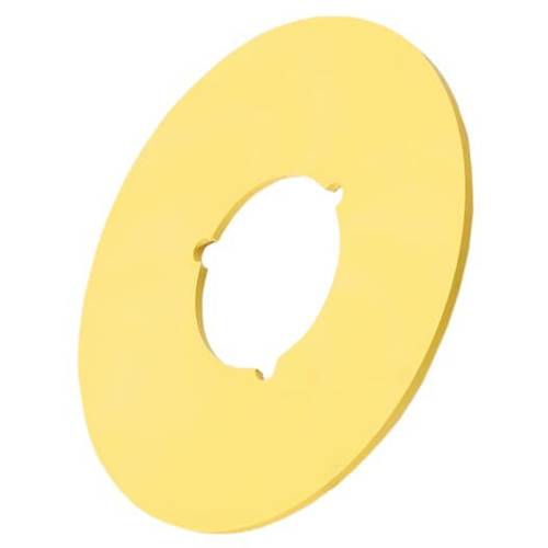 ABB E-Sign 32.5 2TLA030054R1000 Abdeckung (Ø x H) 60 mm x 60 mm EMERGENCY STOP Gelb 1 St.