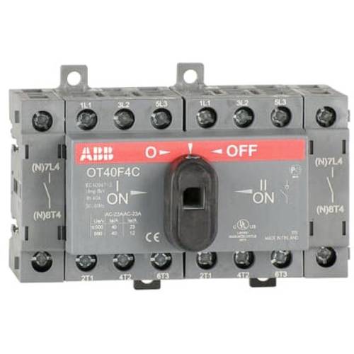 Lastumschalter Schwarz 4polig ABB 1SCA104934R1001