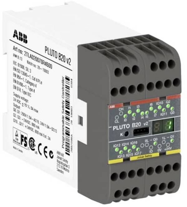 ABB 2TLA020070R4600 Pluto B20 v2 Eingangsmodul Zähler     1 St.