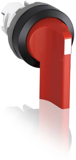 ABB 1SFA611204R1001 M2SS5-10R Wahlschalter Rot, Schwarz 1 St.