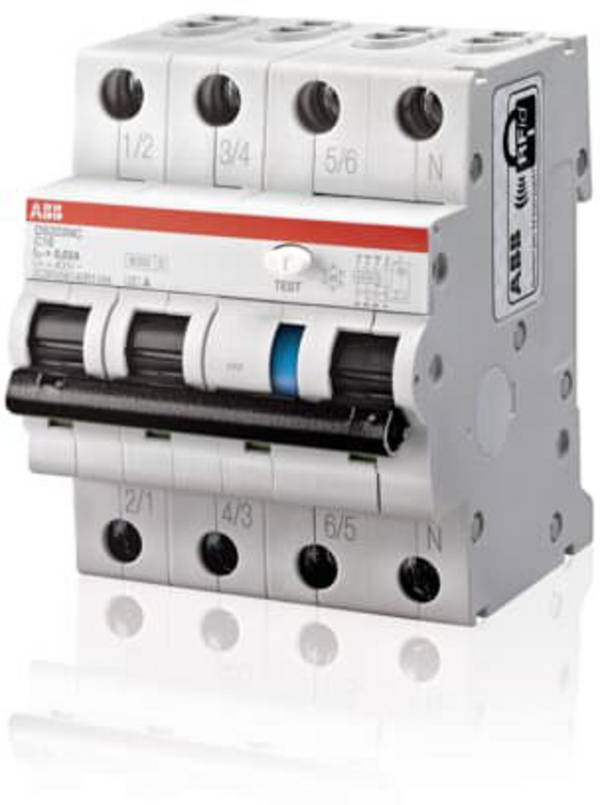 ABB 2CSR256140R1164 FI-Schutzschalter/Leitungsschutzschalter    4polig 16.0000 A