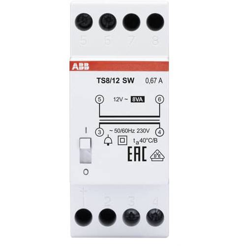 ABB 2CSM081402R0811 Klingel-Transformator 8 V 0.7 A