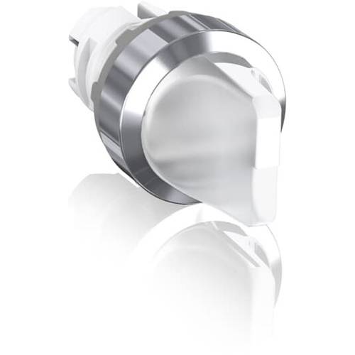 ABB 1SFA611200R2108 M2SS1-21C Wahlschalter Klar, Chrom 1 St.