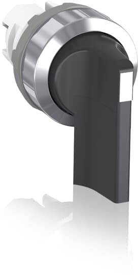 ABB 1SFA611203R2006 M2SS4-20B Wahlschalter Schwarz, Chrom 1 St.