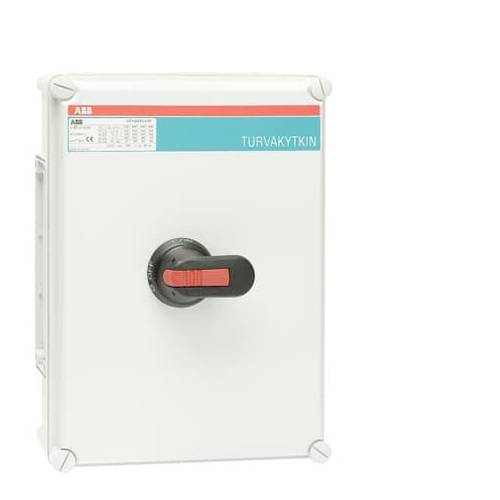 Sicherheitsschalter Schwarz 3polig 125 A ABB 1SCA148608R1001