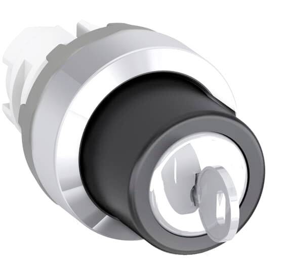 ABB 1SFA611285R3003 M3SSK3-303 Wahlschalter Chrom, Schwarz 1 St.