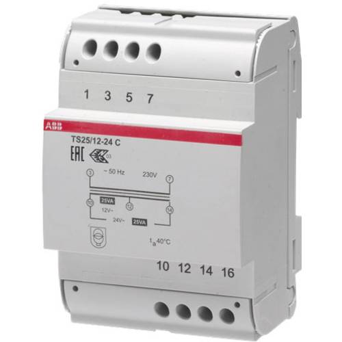 ABB 2CSM251043R0811 Klingel-Transformator 12 V, 24 V 1 A