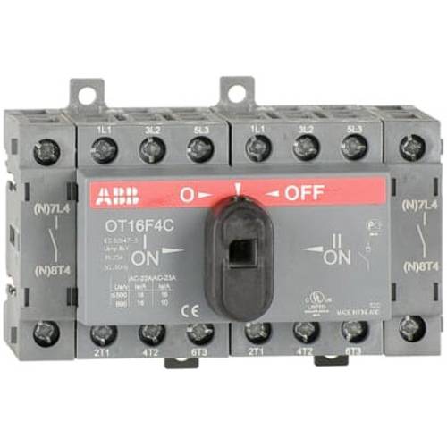 Schwarz 4polig 16 A ABB 1SCA104831R1001