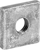 Striebel & John ZX232P10 99743 Gleitmutter 8 mm Stahl verzinkt 10 St.