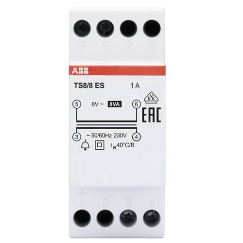 ABB 2CSM228595R0812 Klingel-Transformator 8 V 1 A