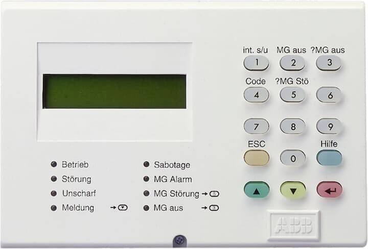 ABB Lcd Bedienteil L840/PT