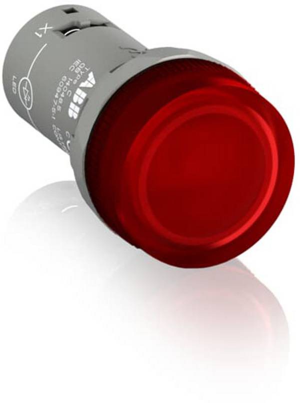 ABB CL2-502R Meldeleuchte mit NOT-Aus-Schalter Rot 1 St.