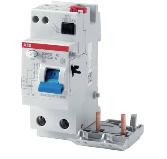 ABB 2CSB202101R3630 DDA202 A-63/0,3 FI-Block A 2polig 63 A 0.3 A 230 V