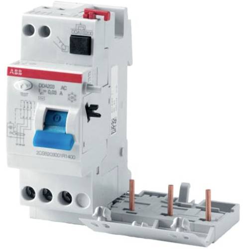Thumbnail - ABB 2CSB203101R4250 DDA203 A-25/0,5 FI-Block A 3polig 25 A 0.5 A 230 V