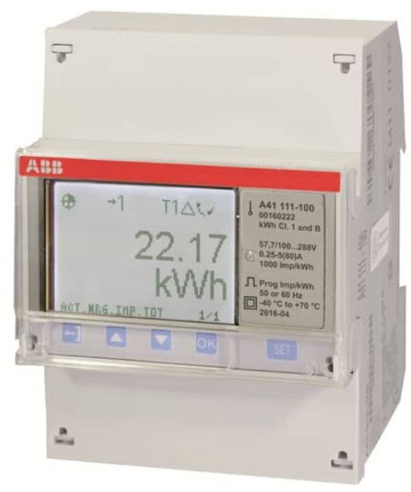 ABB A41 111-100 2CMA170554R1000 Wechselstromzähler digital MID-konform: Ja 1 St.