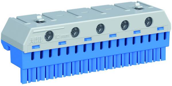 Striebel & John 2CPX062755R9999 ZK175B Klemmenblock flexibel: 1.5-25 mm² starr: 1.5-25 mm² Polzahl: 22 1 St. Blau Piece