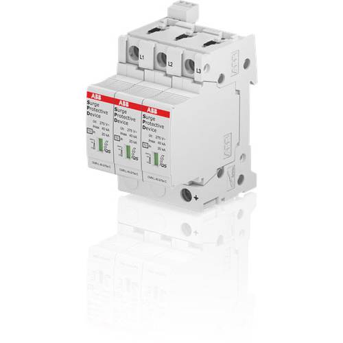 ABB 2CTB815704R0600 OVR T2 3L 40-275s P TS QS Überspannungsschutz-Ableiter 20 kA 1 St.