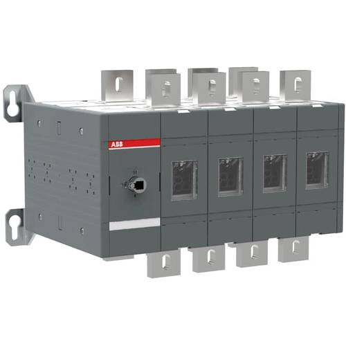 Lastumschalter Schwarz 4polig 1000 A ABB 1SCA022872R1410