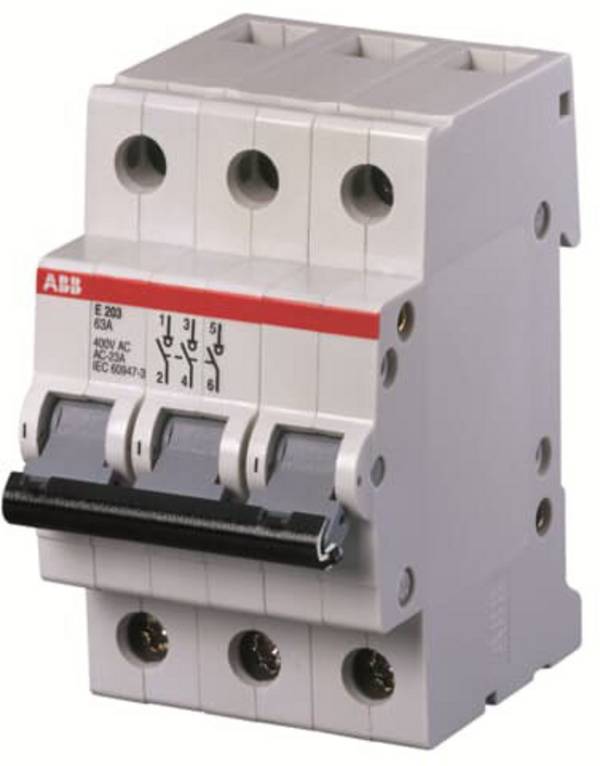 ABB 2CDE283001R1100 E203/100G Lasttrennschalter    3polig