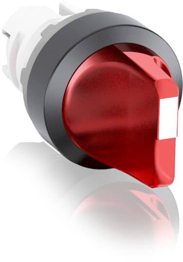 ABB 1SFA611230R1101 M3SSV1-11R Wahlschalter Schwarz, Rot 1 St.