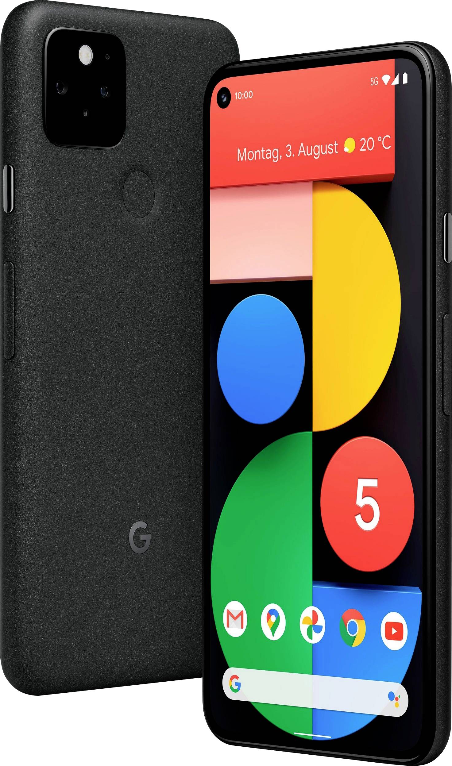 Pixel 5 Smartphone 128 GB 6 Zoll (15.2 cm) Single-SIM Android™ 11 Schwarz