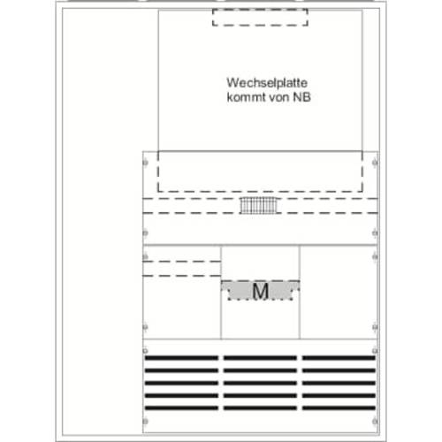 Striebel & John 2CPX032616R9999 KS459 Verteilerschrank Inhalt 1 St.
