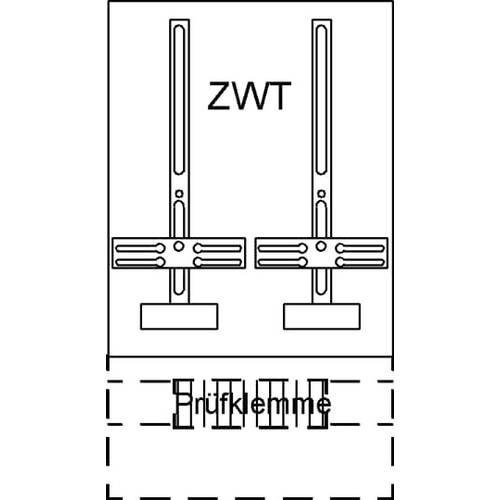 Striebel & John 2CPX038484R9999 Zählerwechselplatte Grau, Lichtgrau (RAL 7035) 1 St.