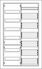 Striebel & John 2CPX030292R9999 U62MML Kleinverteiler Unterputz Anzahl Reihen = 6 Inhalt 1 St.