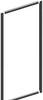 Striebel & John 2CPX045949R9999 RFB510 Frontblendrahmen B5/H10 Rahmen Stahl Grau 1 St.