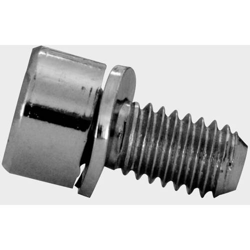 Striebel & John ZX258P10 2CPX062496R9999 Zylinderschrauben 6 mm 12 mm Außensechskant Stahl verzinkt 10 St.