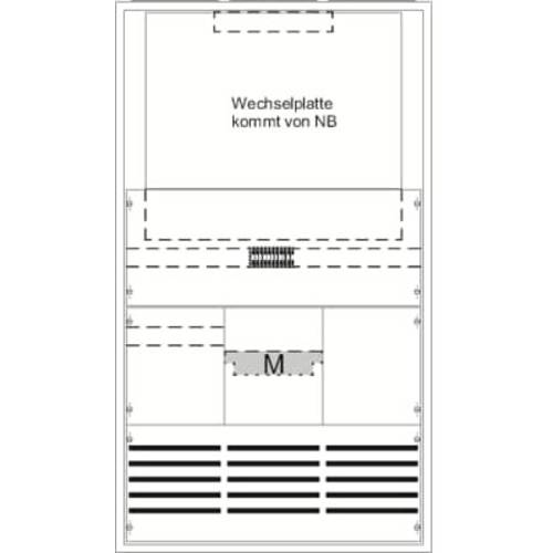 Striebel & John 2CPX032613R9999 KS456 Verteilerschrank Anzahl Reihen = 3 Inhalt 1 St.