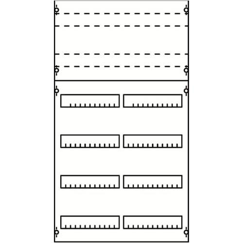 Striebel & John 2CPX077811R9999 Verteilerfeld Anzahl Reihen 4 1 St.