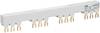 ABB 1SAM201906R1124 PS1-4-2-65 3-Phasen-Sammelschiene für 4 MS116 / MS132 mit 2 HK/SK, Ie=65A Sammelschiene Grau 10 mm² 65 A 1 St.