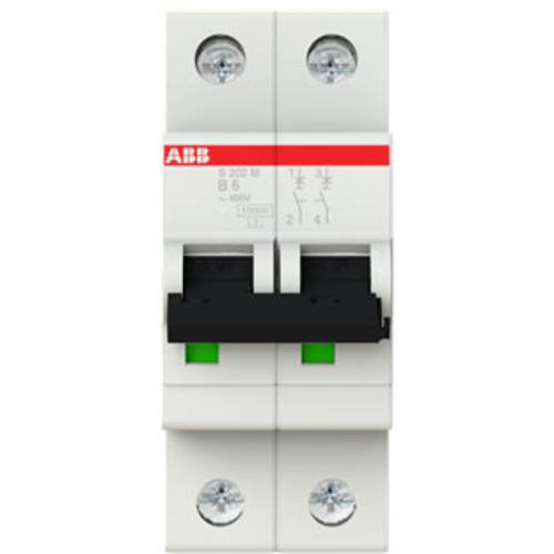 ABB 2CDS272001R0065 S202M-B6 Leitungsschutzschalter 2polig