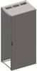Striebel & John 3/8R4 Wandschrank 36 x 1913 x 313 Stahl Lichtgrau (RAL 7035), Grau 1 St.