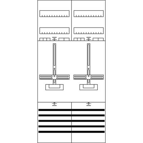 Striebel & John 2CPX034224R9999 KA2292 Zählerfeld Inhalt 1 St.