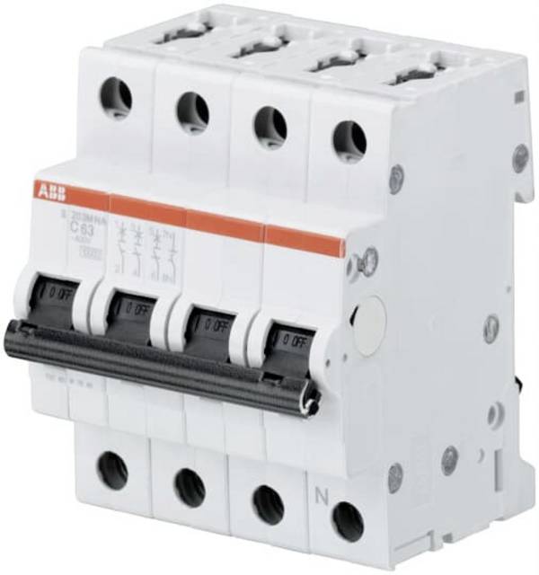 ABB 2CDS273103R0164 S203M-C16NA Leitungsschutzschalter    4polig