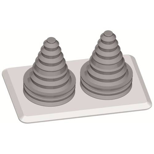 Striebel & John 2CPX010932R9999 Flansch Kunststoff 2polig 1 St.