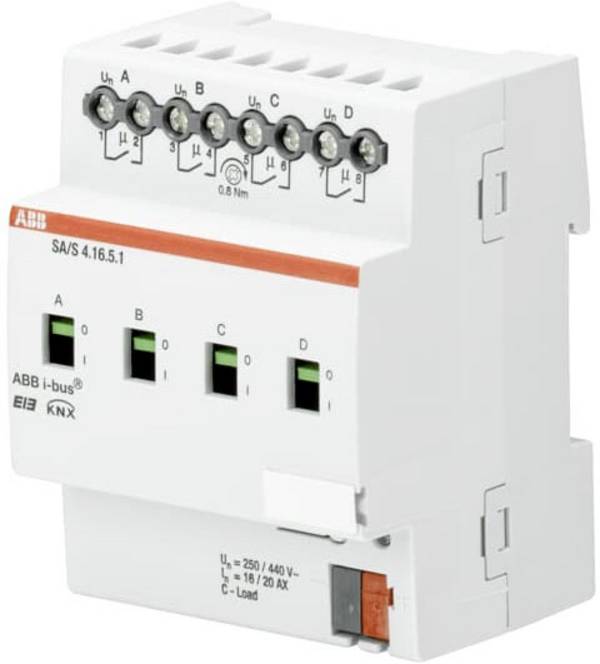 ABB KNX 2CDG110133R0011 Aktor 4-Kanal SA/S4.16.5.1