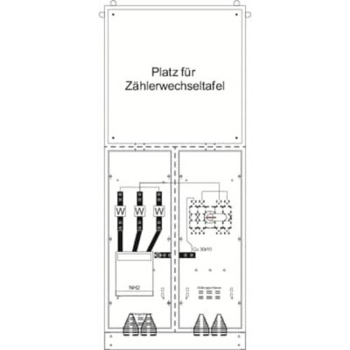 Striebel & John 2CPX032962R9999 KS4267 Verteilerschrank Aufputz Anzahl Reihen = 3 Inhalt 1 St.