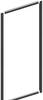 Striebel & John 2CPX045943R9999 RFB48 Frontblendrahmen B4/H8 Rahmen Stahl Grau 1 St.