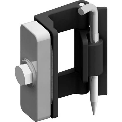 Striebel & John 2CPX010502R9999 Scharnier Aluminium 1 St.