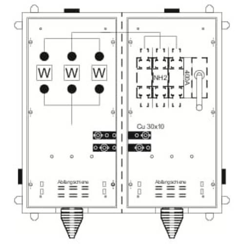 Striebel & John 2CPX032966R9999 KS4029 Verteilerschrank Aufputz Inhalt 1 St.
