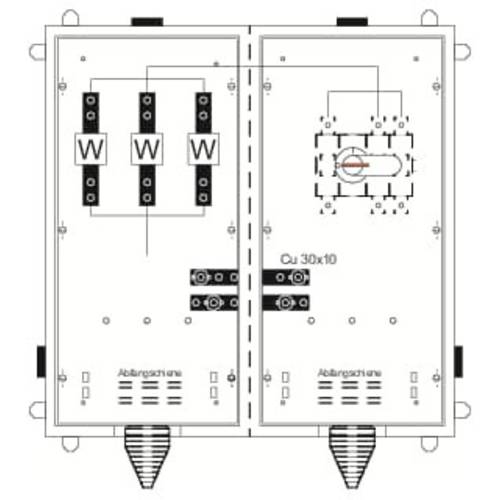 Striebel & John 2CPX032965R9999 KS4027 Verteilerschrank Aufputz Inhalt 1 St.