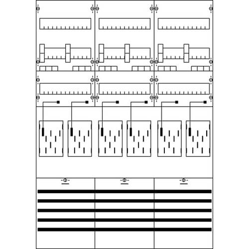 Striebel & John 2CPX034069R9999 KA3256 Zählerfeld Inhalt 1 St.