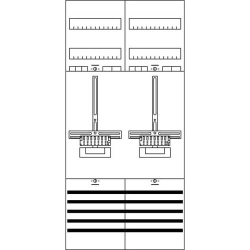 Striebel & John 2CPX031968R9999 KA2282 Zählerfeld Inhalt 1 St.