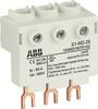 ABB 1SAM201907R1102 S1-M2-25 3-Phasen-Einspeiseblock Hoch, für MS116 / MS132, 25mm2 Einspeiseklemme Anzahl Reihen 1 3polig 65 A 1 St.