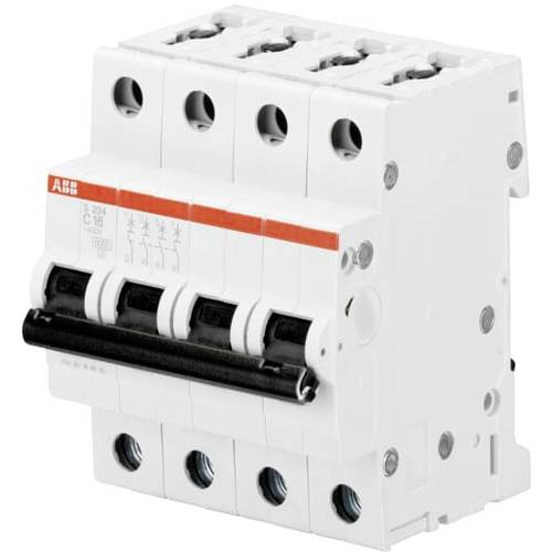 ABB 2CDS254001R0634 S204-C63 Leitungsschutzschalter 4polig 63 A