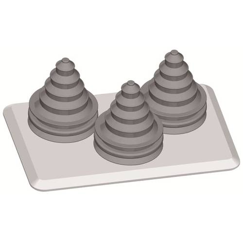 Striebel & John 2CPX010457R9999 Flansch Kunststoff 3polig 1 St.