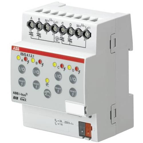 ABB ES/S 4.1.2.1 Elektronischer Schaltaktor 4-fach - Hausautomatisierung - IP20